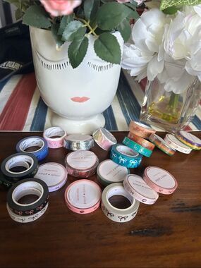 Assorted simply gilded  Decorative Washi Tape Rolls -bundle 22
